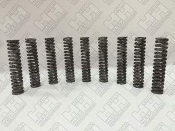 Комплект пружинок (9шт.) для гусеничный экскаватор HYUNDAI R110LC-7A (XJBN-00421)